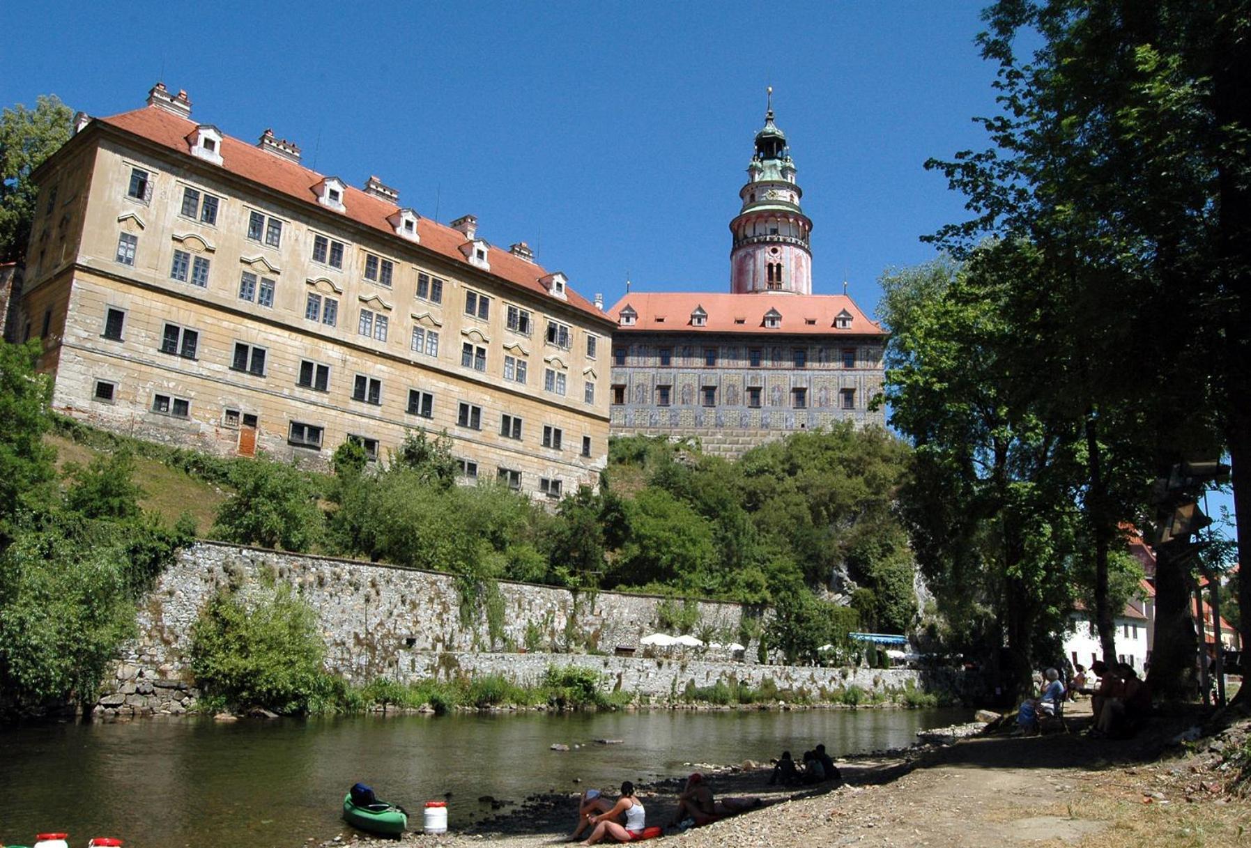 Penzion Na Ostrove Český Krumlov Exteriör bild